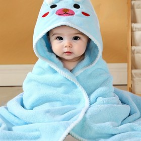 Resim 1-Paket Çocuk Banyo Bornozu - Yumuşak, Nefes Alabilen ve Emici Polyester Bornoz, Sevimli Karikatür Tavşan ve Ayıcık Tasarımı, Gevşek Fit Kapüşonlu Sarma, & Bebekler İçin, Pembe, Bornoz, Bornoz, Eğlenceli Çocuk Kıyafeti, Yumuşak Dokulu Bornoz 