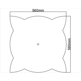 Resim MOTİFPİYER Lamba Tavan Göbeği-Motifli-Modellemeler-23-2 Adet 