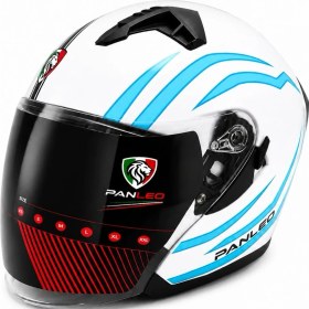 Resim Panleo Açık Kask Güneş Vizörlü 
