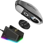Resim REEYEAR Logitech G Pro x Superlight Wireless Gaming Mouse, RGB göstergeli yükseltilmiş şarj yunanası, 1, 5 m USB şarj kablosu standı, Logitech G Pro G502/G703/G903 Lightspeed Game Fareleri için uygundur, Reeyear, Siyah 