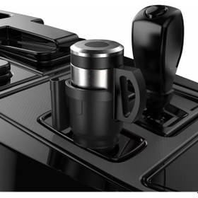 Resim Fonksiyonlu Bardak Tutacağı Siyah / Sybr58 1 Adet 