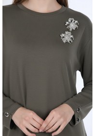 Resim Scl Kadın Sweatshirt 10002522311004 Haki 