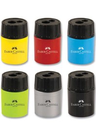 Resim Faber Castell Geniş Hazneli Çiftli Kalemtıraş 438000 
