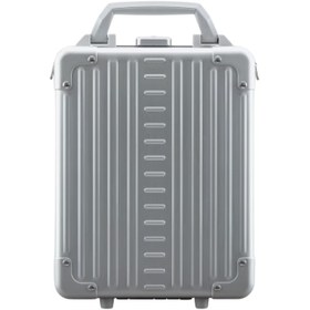Resim Platin Alüminyum Evrak Çantası,24 cm Laptop Bölmeli, TSA Kilitli 