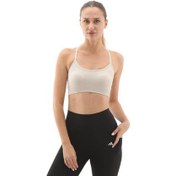 Resim adidas We Knıt Ls Bra Kadın Büstiyer Sütlü Kahve 