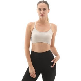 Resim adidas We Knıt Ls Bra Kadın Büstiyer Sütlü Kahve 