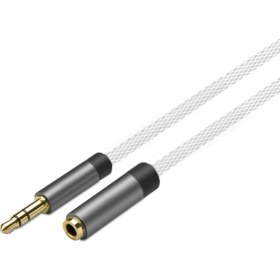 Resim Tiger Aux Kablo 3.5mm Male To 3.5mm Female 1mt TAX-201 