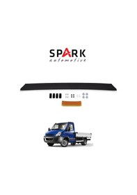 Resim Iveco Daily 2006-2011 Yıl Aralığı Uyumlu Kaput Rüzgarlığı 3mm Siyah 