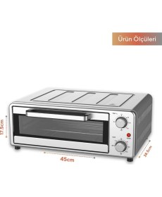 Resim Kumtel Mini Pizza Fırını ve Hava Fritözü (Airfryer) HPO-01 