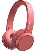 Resim Philips TAH4205RD/00 Kulak Üstü Mikrofonlu Kablosuz Kulaklık Kırmızı 