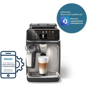 Resim Philips Espresso Makinesi, 5500 Serisi, SilentBrew 20 Sıcak ve Soğuk İçecek, Siyah Krom 