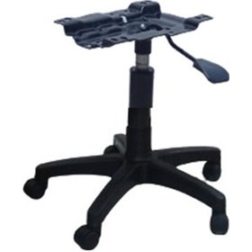 Resim Sekreter Sandalyesi Mekanizma Seti Plastik Ayaklı 