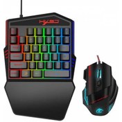 Resim Coofbe Gaming Tek El Klavye Ve Mouse, Oyuncu Klavye Mouse Setii, - 553577515 Diğer