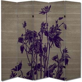 Resim dbsanat Doğa Temalı Özel Tasarım Paravan Room Divider 180 x 200 cm 