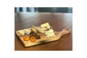 Resim Feyza Design El Yapımı Ceviz Ağacı Kesme ve Sunum Tahtası, Şık ve Dayanıklı Tasarım 