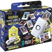 Resim Fujifilm Instax Lınk 2 Portatif Fotoğraf Yazıcısı Splatoon 3 Bundle Edition 