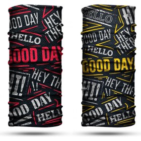 Resim Dair Aksesuar 2'li Set Boyunluk Erkek Boyunluk Kadın Boyunluk Motosiklet Boyunluk Maske Balaklava Outdoor Maske 