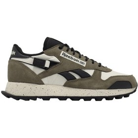 Resim Reebok Classıc Leather Wınterıze Yeşil Unisex Sneaker 000000000101664907 Yeşil - Siyah 