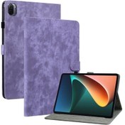 Resim Xiaomi Uyumlu Pad 5/pad 5 Pro Tiger Desenli Pu Tablet Kılıfı Uyku / Uyandırma Fonksiyonu 