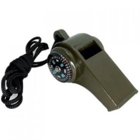 Resim -çok Fonksiyonlu Düdük Pusula, Kamp Termometre Acil Survival Dişli Düdük 