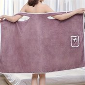 Resim Şık mercan kadife banyo havlusu, fiyonk tasarımlı - yüksek emicilik, hızlı kurur, alerjiye neden olmaz poliester, yetişkinler için mükemmel, aileler ve spa'lar için ideal seçim, Spa Havlusu | Şık Havlu Tasarımı | Polyester Banyo Havlusu, Ev Banyo Havlusu 