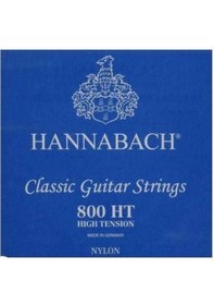 Resim Hannabach 800ht Klasik Gitar Teli High Tension Güçlü Ses Projeksiyonu Sert Tuşe 