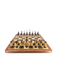 Resim Prestıjsatrncmod242 Prestij Serisi Ahşap Satranç Takımı / Ahşap 38 CM 