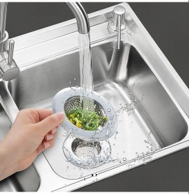 Resim 7 Cm Orta Boy Paslanmaz Çelik Lavabo Süzgeci - Evye Süzgeci - Evi 
