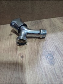 Resim SONTEY ÇAMAŞIR MUSLUK PARLAK KROM PİRİNÇ MALZEME 