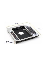 Resim SSD Caddy 12.7 Mm Dvd To SSD Kızak HDD Bağlama - HDD Caddy Kutu 12.7M 