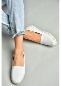 Resim Fox Shoesp555031503 Beyaz Hakiki Deri Kadın Ayakkabı Beyaz 