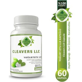 Resim Gökçek Şifa Yoğurt Otu LLK (Cleavers Llc Capsule) 60 Kapsül 