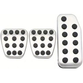 Resim Xuweiwei Mt Honda Fit Jazz Xrv Hr V Vezel City 2009 2014 Deliksiz Paslanmaz Çelik Araç Pedal Kapağı 