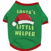 Resim Hfambition Köpek Noel Tişörtü Tpja095-s : Esnek Polyester, Klasik Yaka, Parti/günlük Kullanim, 1-2.5 Kg Köpekler İçin 27cm Omuz, 34cm Gövde Çok Renkli 