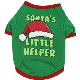 Resim Hfambition Köpek Noel Tişörtü Tpja095-s : Esnek Polyester, Klasik Yaka, Parti/günlük Kullanim, 1-2.5 Kg Köpekler İçin 27cm Omuz, 34cm Gövde Çok Renkli 
