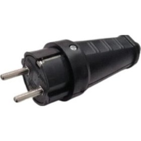 Resim Kauçuk 1 X 16 A Topraklı Erkek Fiş 220v 