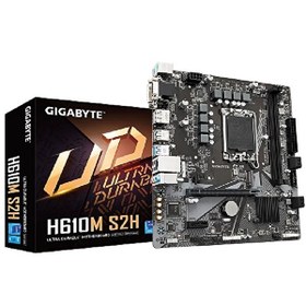 Resim Gigabyte H610M S2H DDR5 5600 MHz Soket 1700 M.2 HDMI DP D-Sub DVI-D mATX Anakart Gigabyte H610M S2H DDR5 5600 MHz Soket 1700 M.2 HDMI DP D-Sub DVI-D mATX Anakart