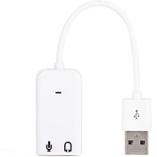 Resim USB Ses Kartı 7.1 Kanal (10 Cm) Buyunda Boyutunda USB Ses Kartı 7.1 Kanal (10 Cm) Buyunda Boyutunda