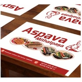 Resim Pvc Amerikan Servis Altlığı 100 Ad. 