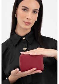 Resim Sisley Kadın Cüzdan Sly255 Bordo 