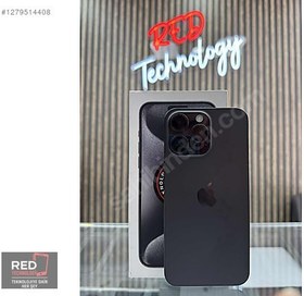 Resim Apple iPhone 15 Pro Max İkinci El TR | 256 GB | Siyah 