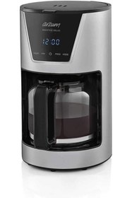 Resim Arzum AR3081 Brewtime Delux Filtre Kahve Makinesi, 1.5 L Geniş Kapasite, 19x33x25 Cm, Inox 