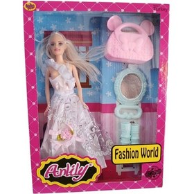 Resim Oydas Oyuncak Anlily Fashion Bebek 02276 Sarı Saçlı Bebek 