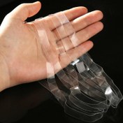 Resim Büyük Elastik Bantlar, 40 adet Kauçuk Bant, Şeffaf Ağır Hizmet, Ofis Ev Okul Banka için Dosya Klasör Bantları, Endüstriyel Litter Box Craft için Güçlü Dayanıklı Geniş 