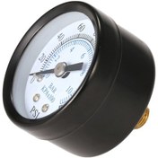 Resim Jeehugo 40mm Metal Hava Sıcaklığı Ölçer, 0-10bar/0-160psi Çift Ölçekli İç Mekan Termometre, 1/8" Npt Teli 