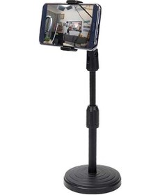 Resim Masa Telefon Tutucu Standlı Tutucu-Siyah 