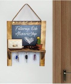 Resim Trend Kitchen Ahşap Yazı Tahtalı Trend Anahtarlık 