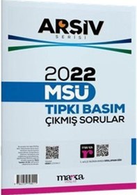 Resim 2022 Msü Arşiv Serisi Tıpkı Basım Çıkmış Sorular Tamamı Video ... 