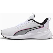 Resim Puma Flyer Lite 3 Unisex Spor Ayakkabı Beyaz 