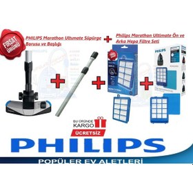 Resim Philips Uyumlu Fc 9926 Marathon Ultimate Süpürge Süper 4'Lü Set (409062840) 